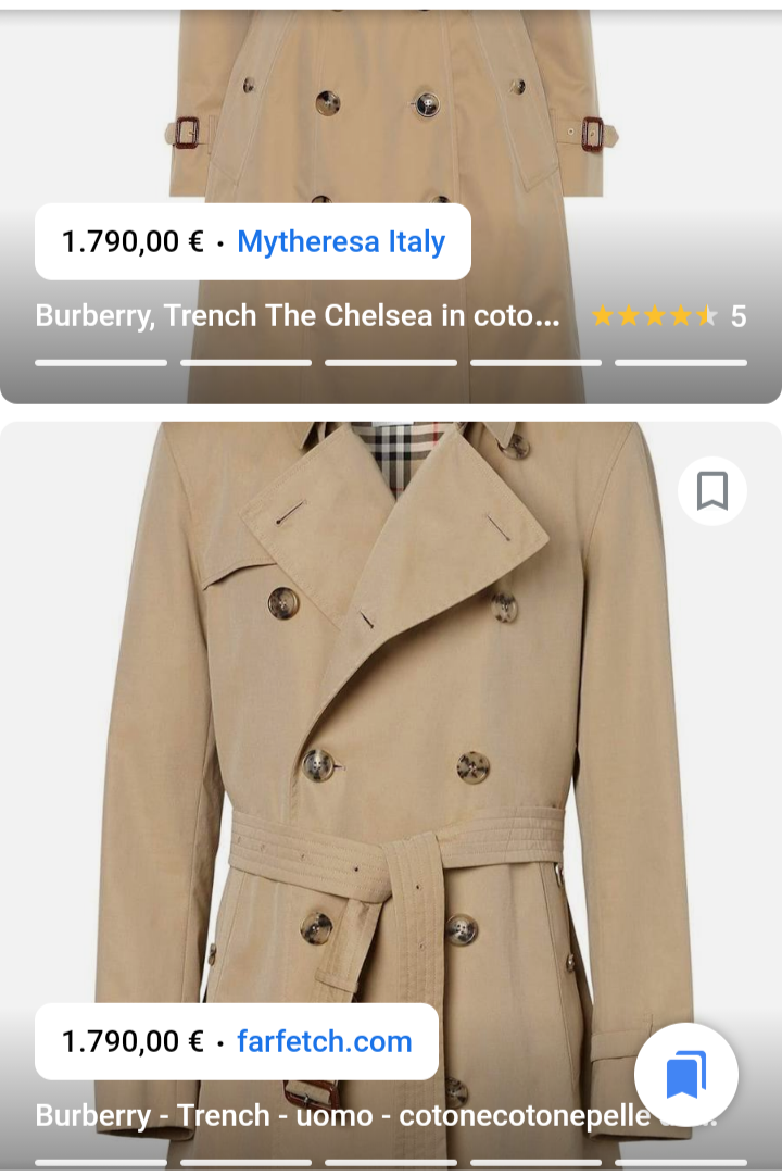 Cercasi sugar daddy che mi compri il trench di Burberry 