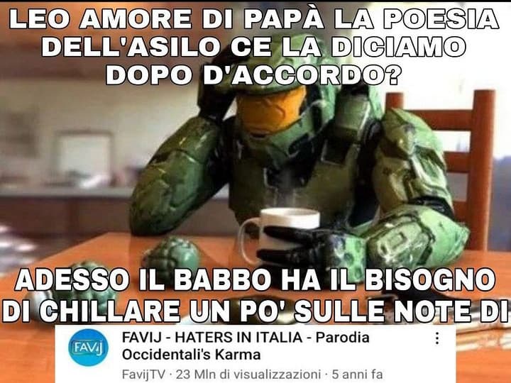 la figa che gli manca...sul tubo lui si scaglia...gli diamo una medaglia...son gli haters in italia...