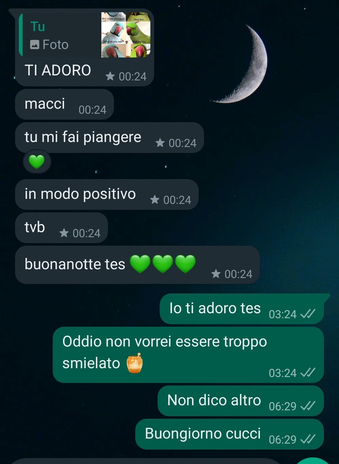 Ti amo un sacco