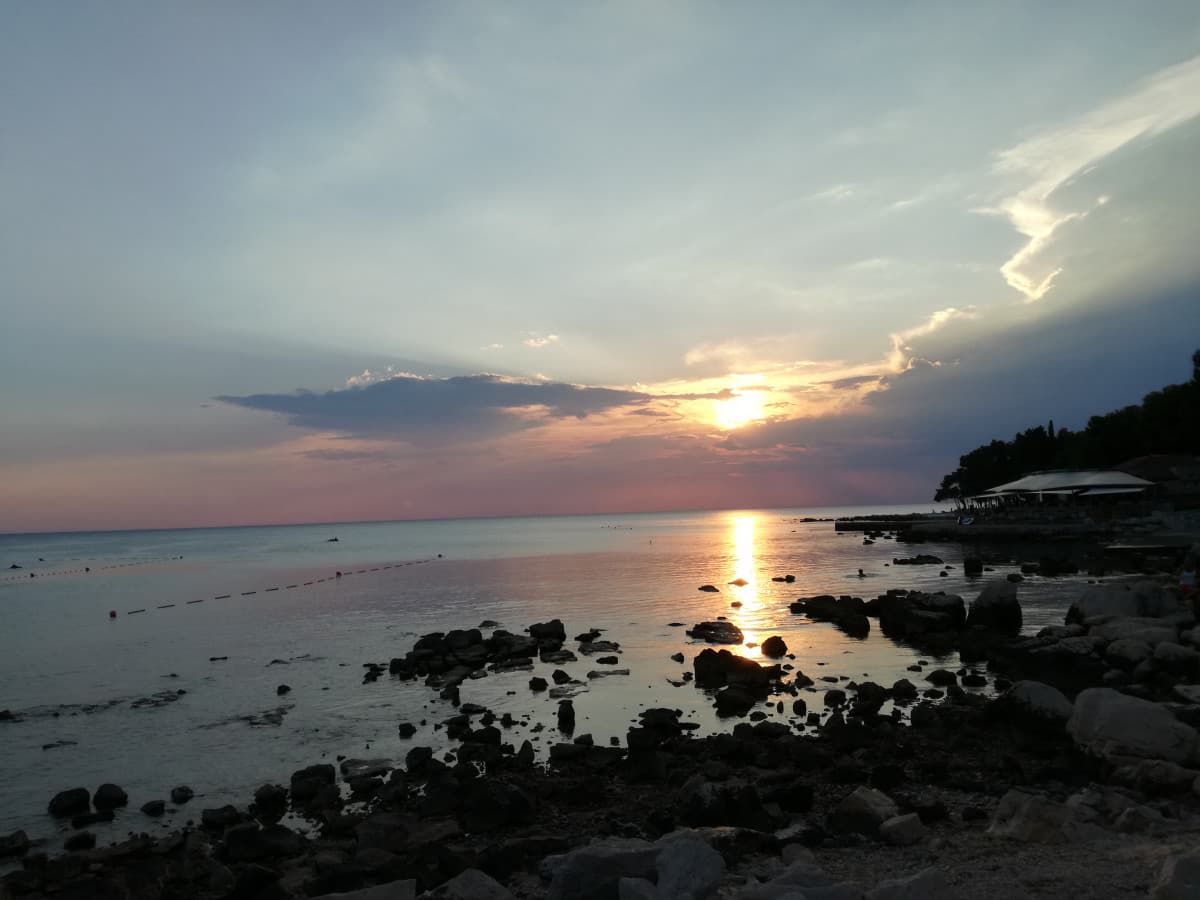 Il tramonto di ieri sera ?