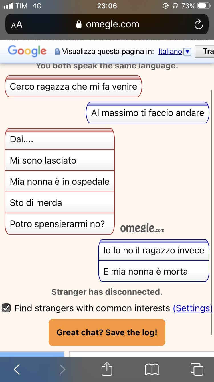 E poi mi chiedo perché non ho amici