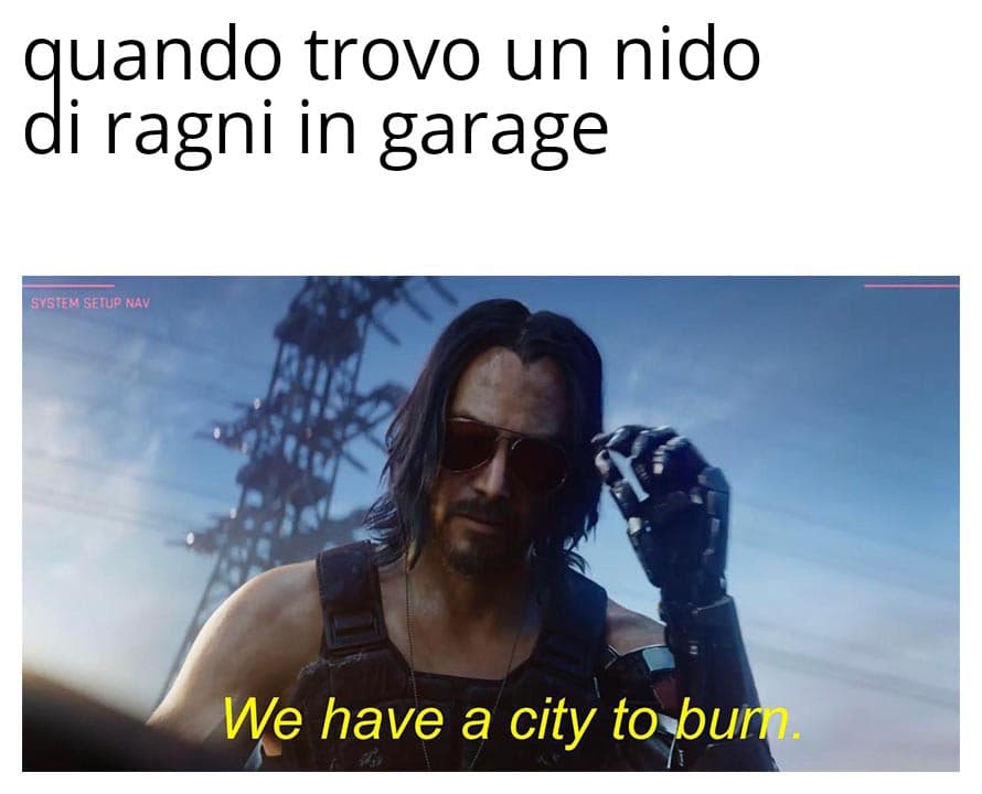 al rogo i ragni