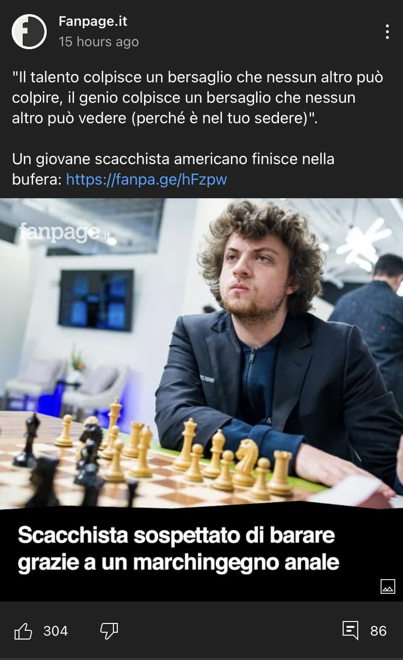 Cos? (Ok da quel che capisco dovrebbero aver verificato e non ci sarebbe stato niente)