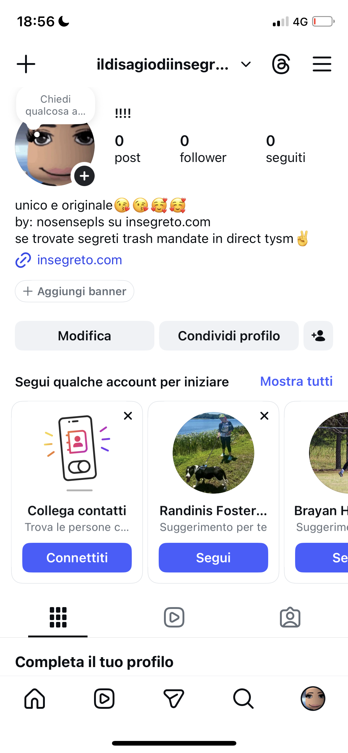 ildisagiodiinsegreto SEGUITEMI