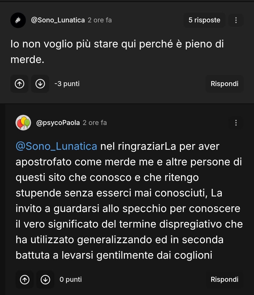 Mi dispiace ma ora è troppo e metto uno screen.