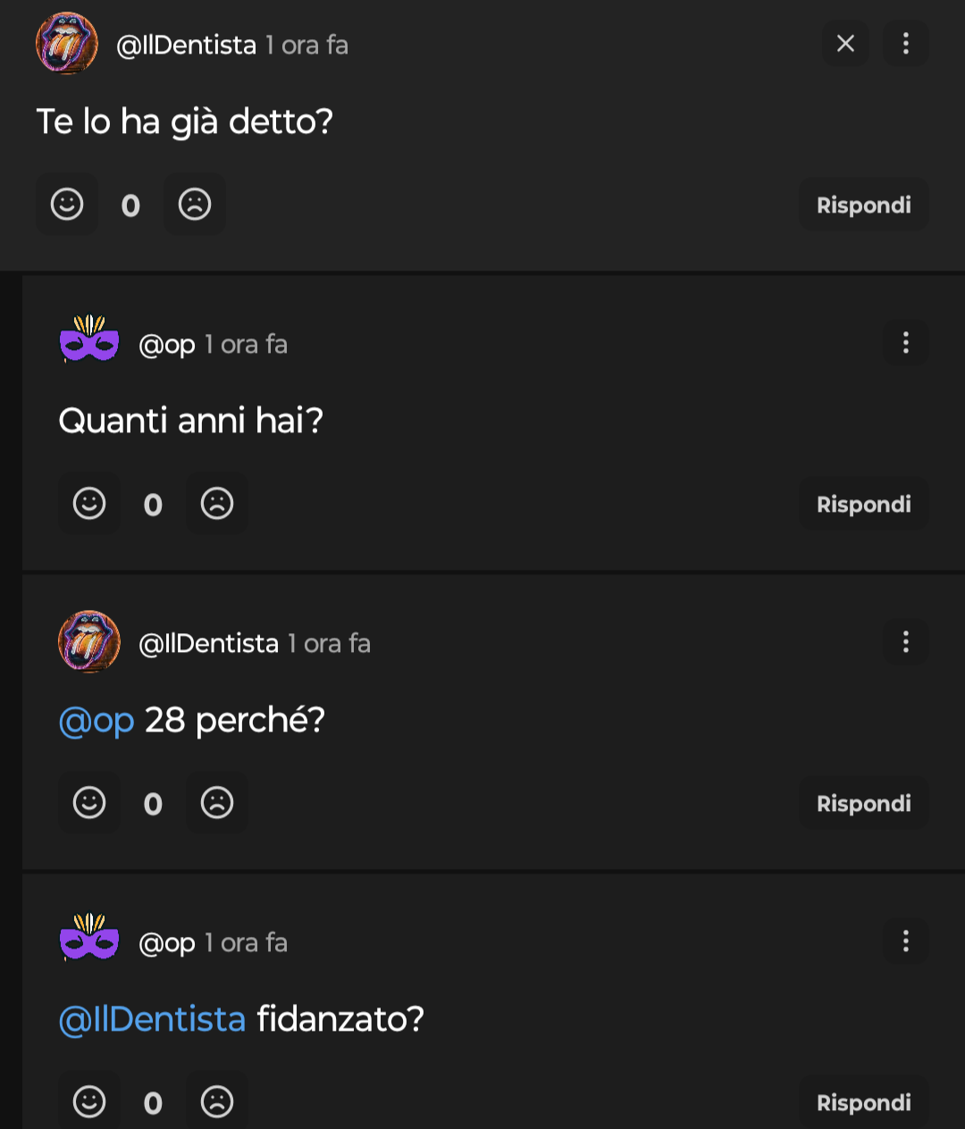 L'ha attaccato con la sua stessa arma