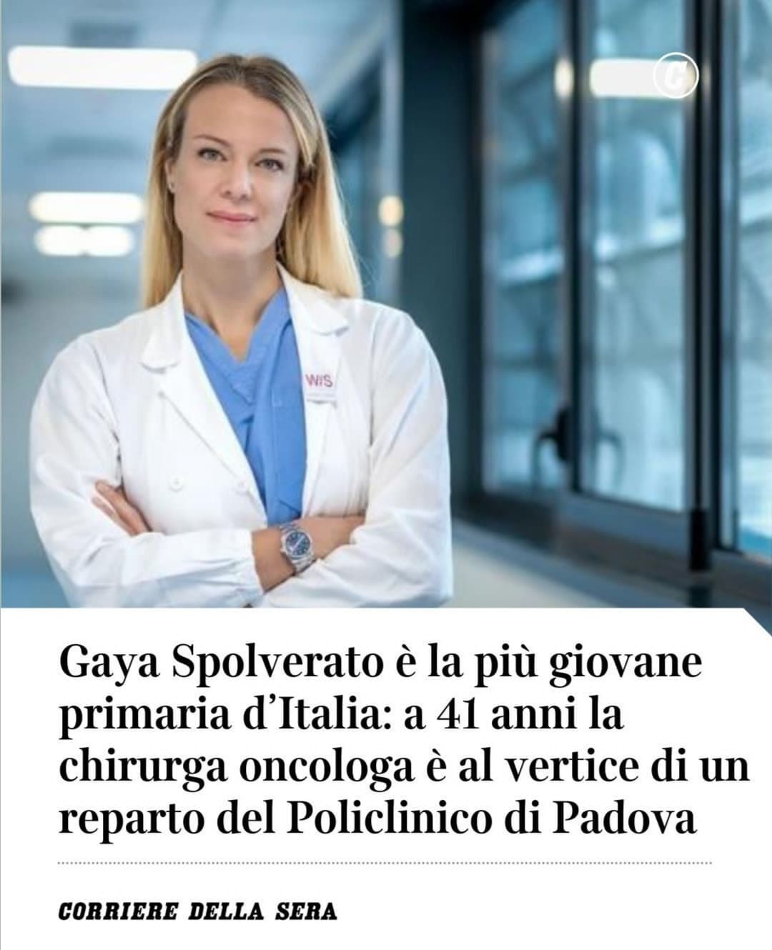 Complimenti, bravissima, ma mi chiedo perché leggo sempre articoli di gente super brillante che in tre anni prendo 4 lauree, che riesce ad avere posti