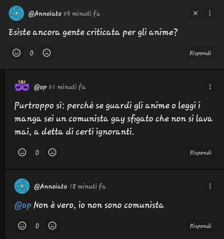 Sono troppo simpatico per questo sito☕ 