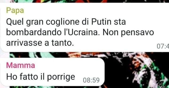 scusate vado che mamma ha fatto il porrige, buon appetito amici #lamammaesemprelamamma #porrige #guerra #noallaguerra #vivalapace #vivalavita