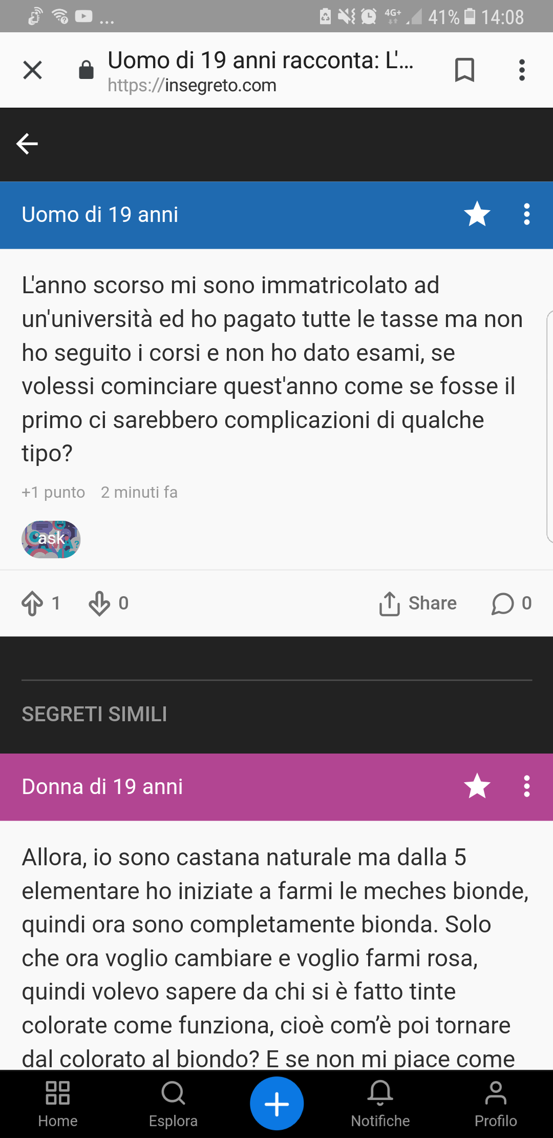 Il SEGRETO del ragazzo di 19 anni