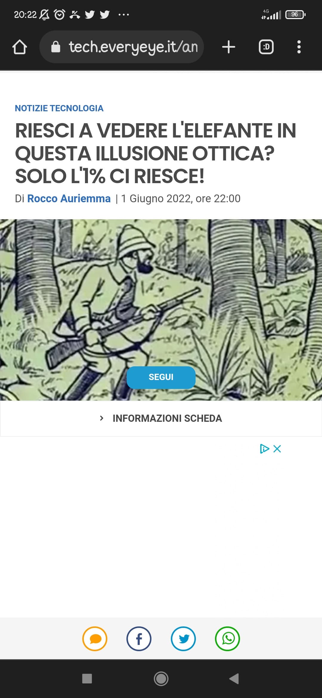 ho pubblicato due storie, un tipo ha visto solo l'ultima storia che ho pubblicato, come c**zo è possibile? come ha fisicamente fatto a non visualizzare quella che veniva prima? ?? è un bug di instrangram?