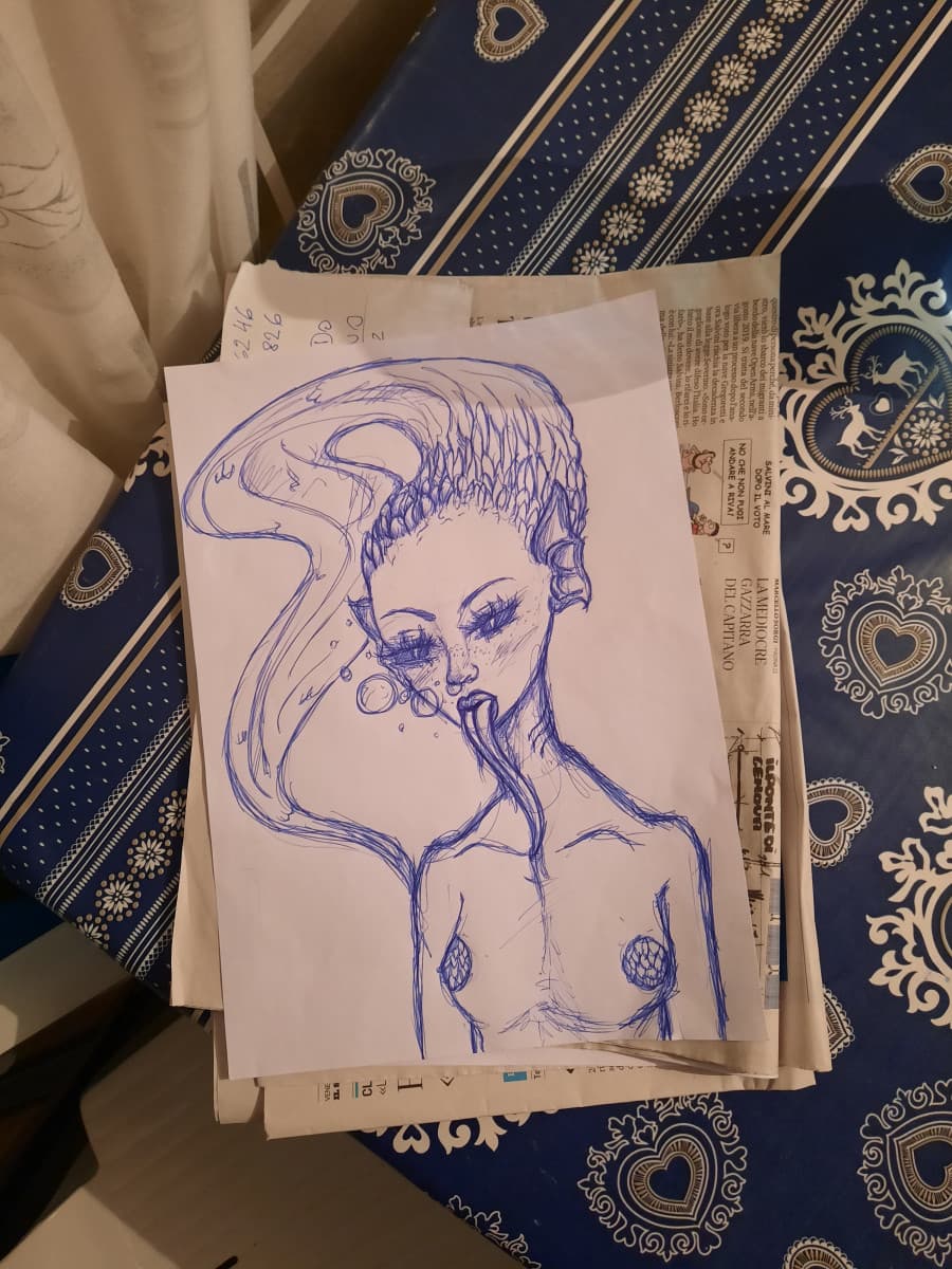 Bho vi mostro un mio disegno, a caso, però mi piace sapete