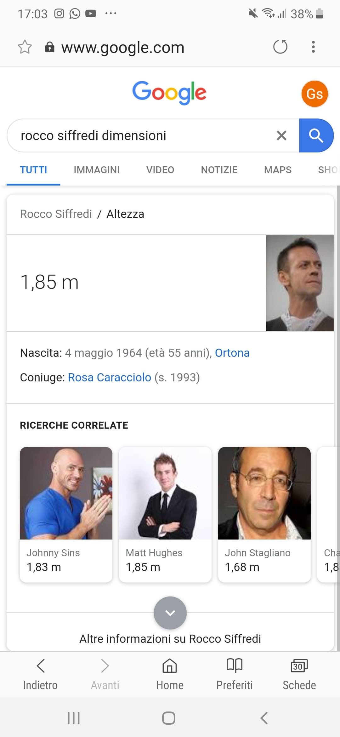 Beh sì, ma in realtà non intevo questo