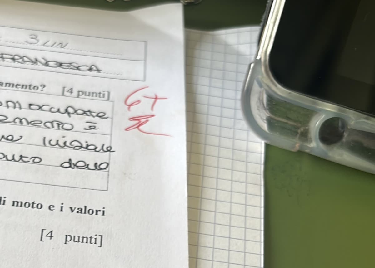 pensavo fosse un 6+ e non capivo come fosse possibile e infatti era un 4+ 