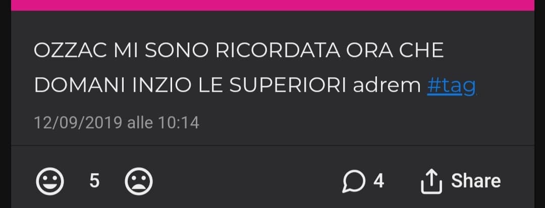 Vabbè, che stupidi i miei vecchi segreti, un tempo mi ero fissata nello scrivere le parolacce al contrario, un fenomeno