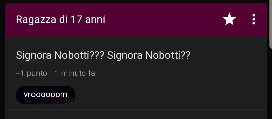 Nic: *crea insegreto* 
Utenti: