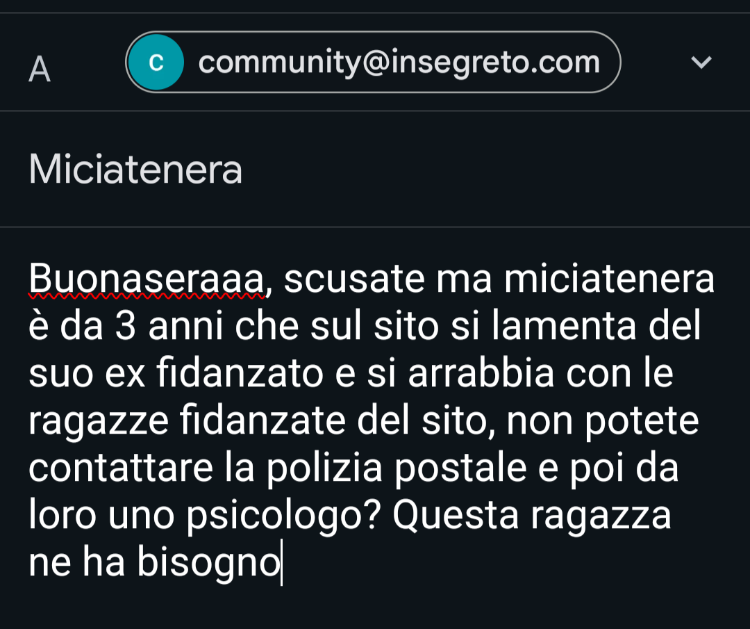 se lo fate anche altri 4 di voi vedete