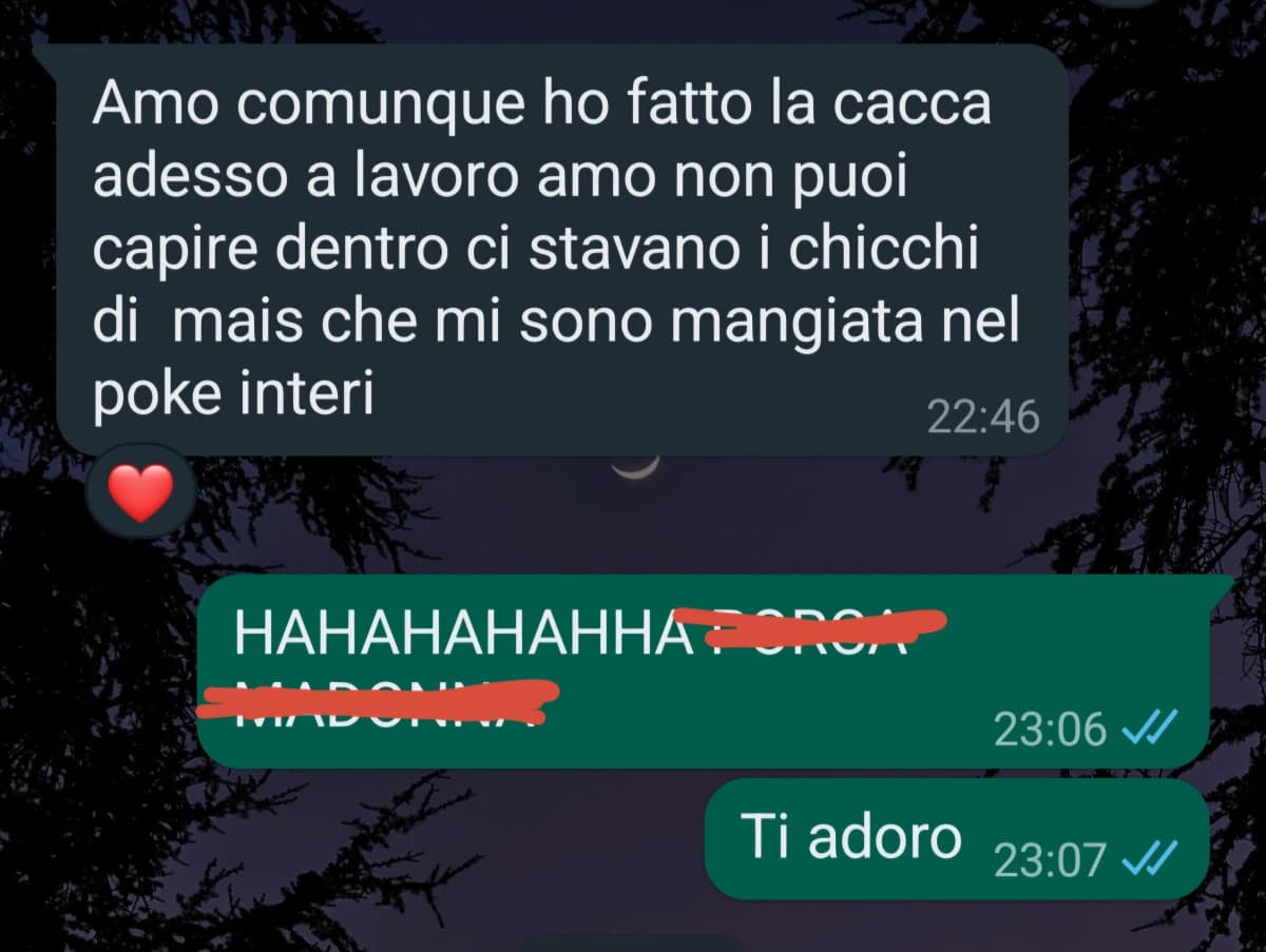 "Chissà come sono le chat tra ragazze"