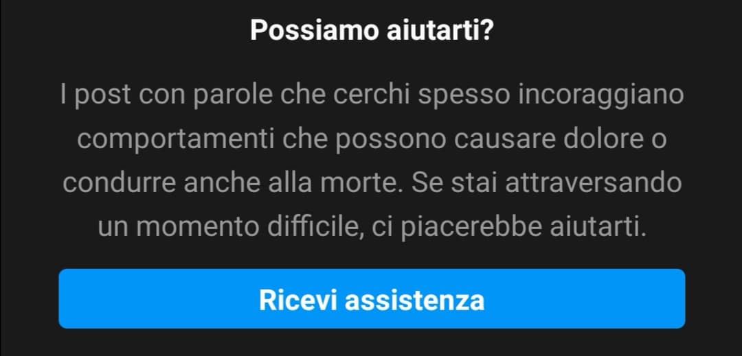 Instagram si preoccupa per me ?