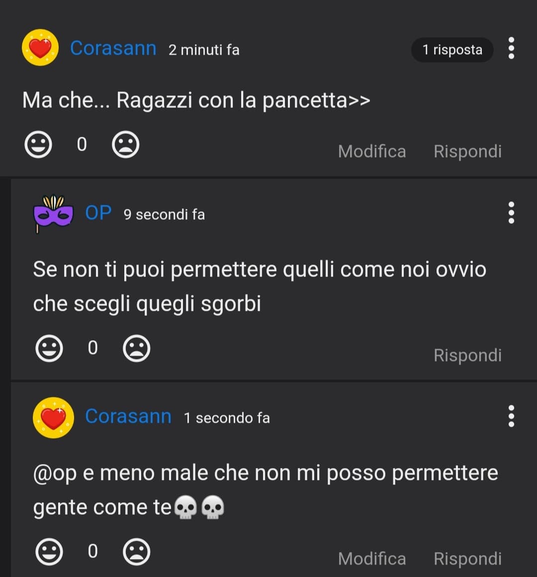 Io: 🗿. La mia onesta onestà 