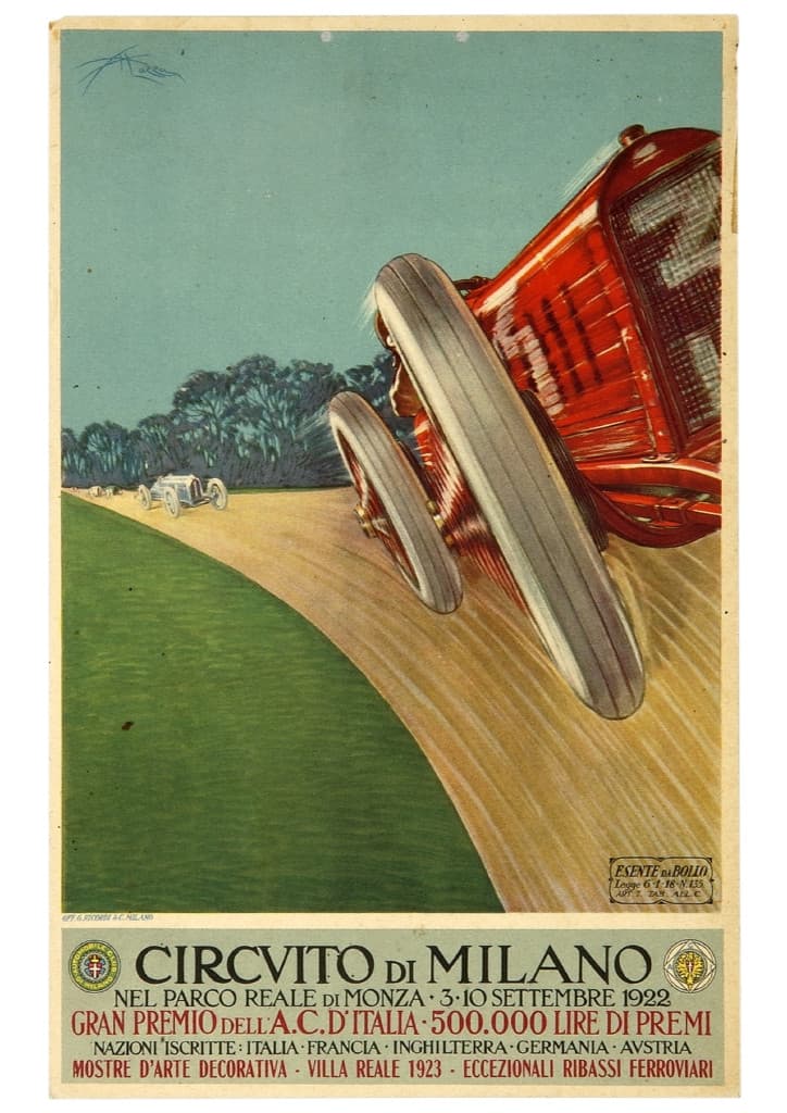 1922: 2º Gran Premio d'Italia