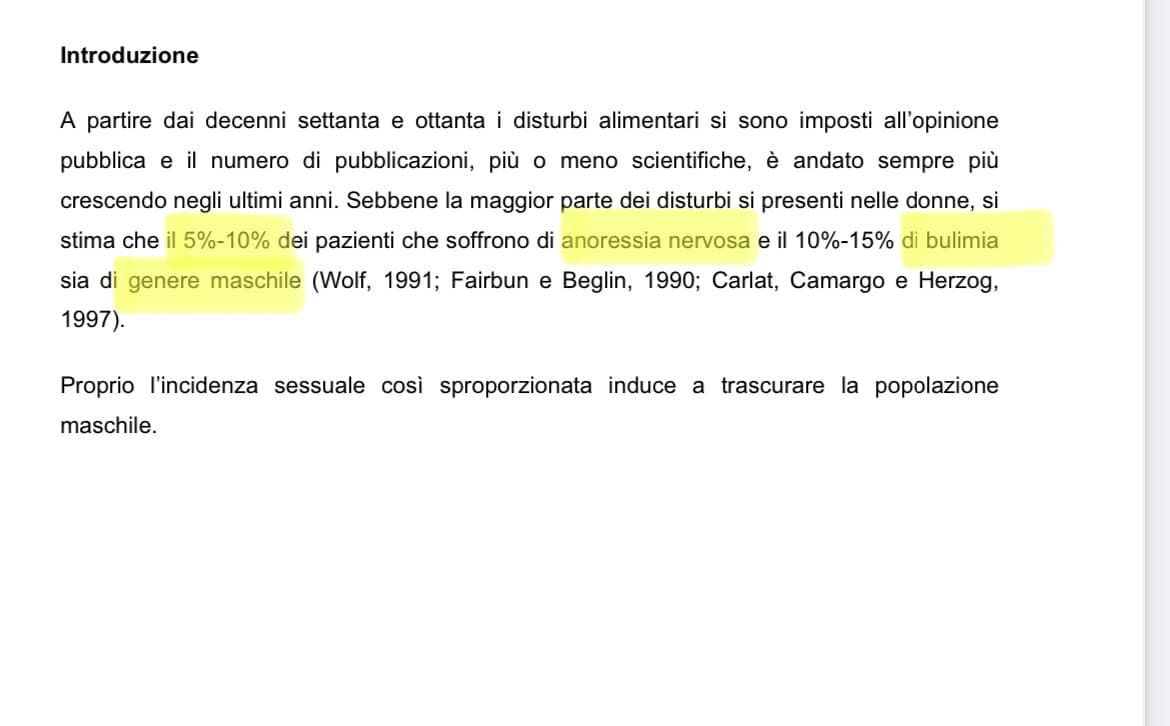 Questa cosa dell uguaglianza e della parità vi sta facendo diventare gravemente ritardati. Scrivo un segreto dove dico che se sei una femmina è più probabile diventi anoressica e no, che chi dice che deve essere 50 e 50, perché “non ci sono differenze tra
