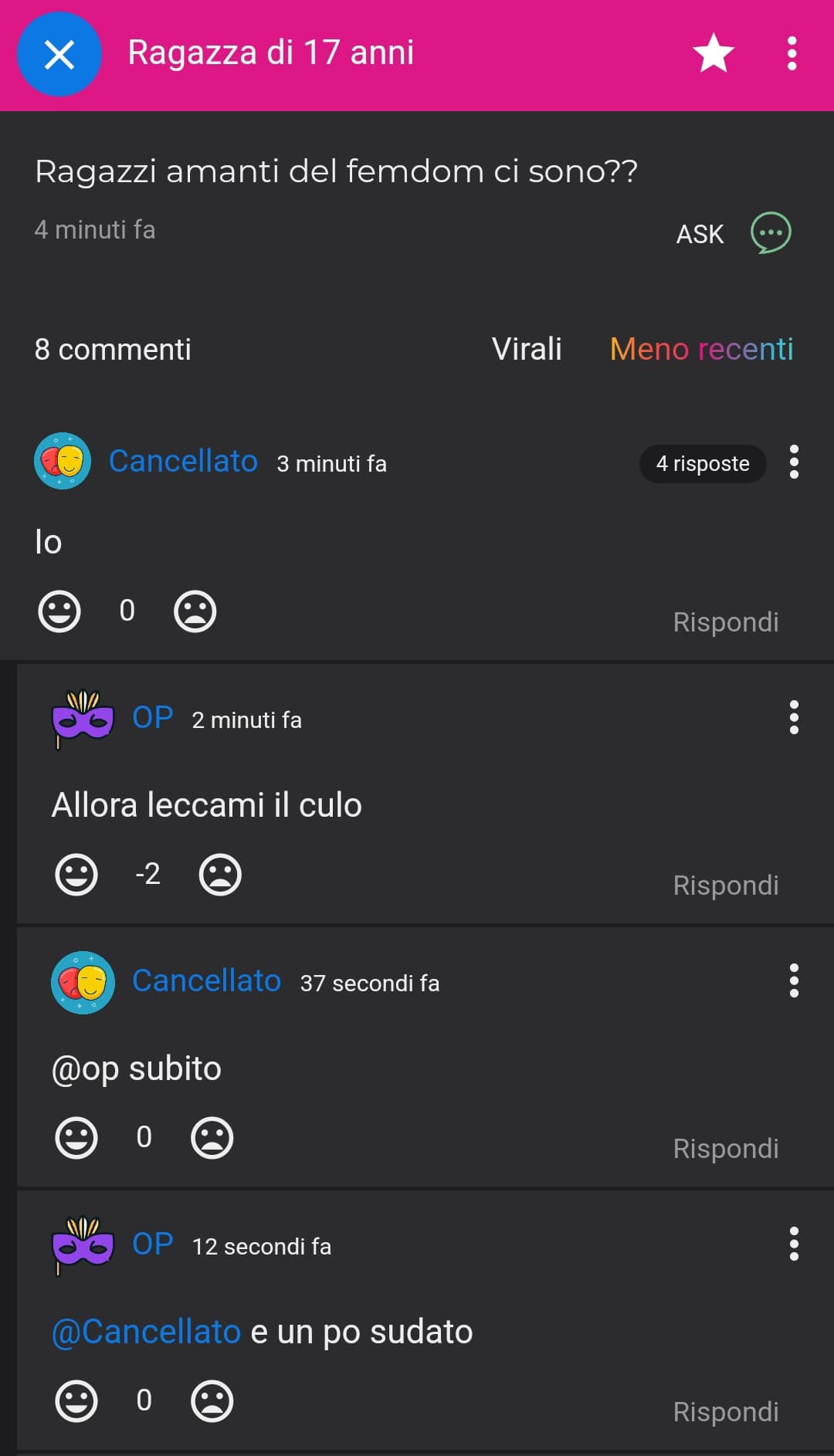 top conversazione 2023