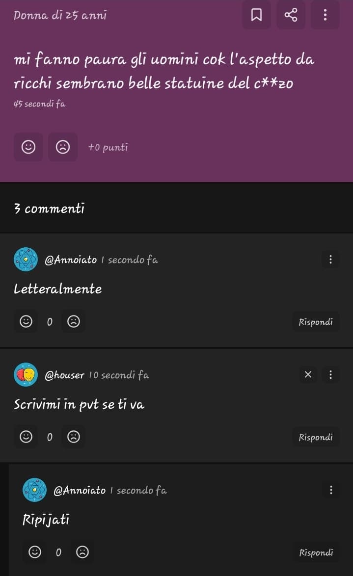E questi rubano pure ossigeno