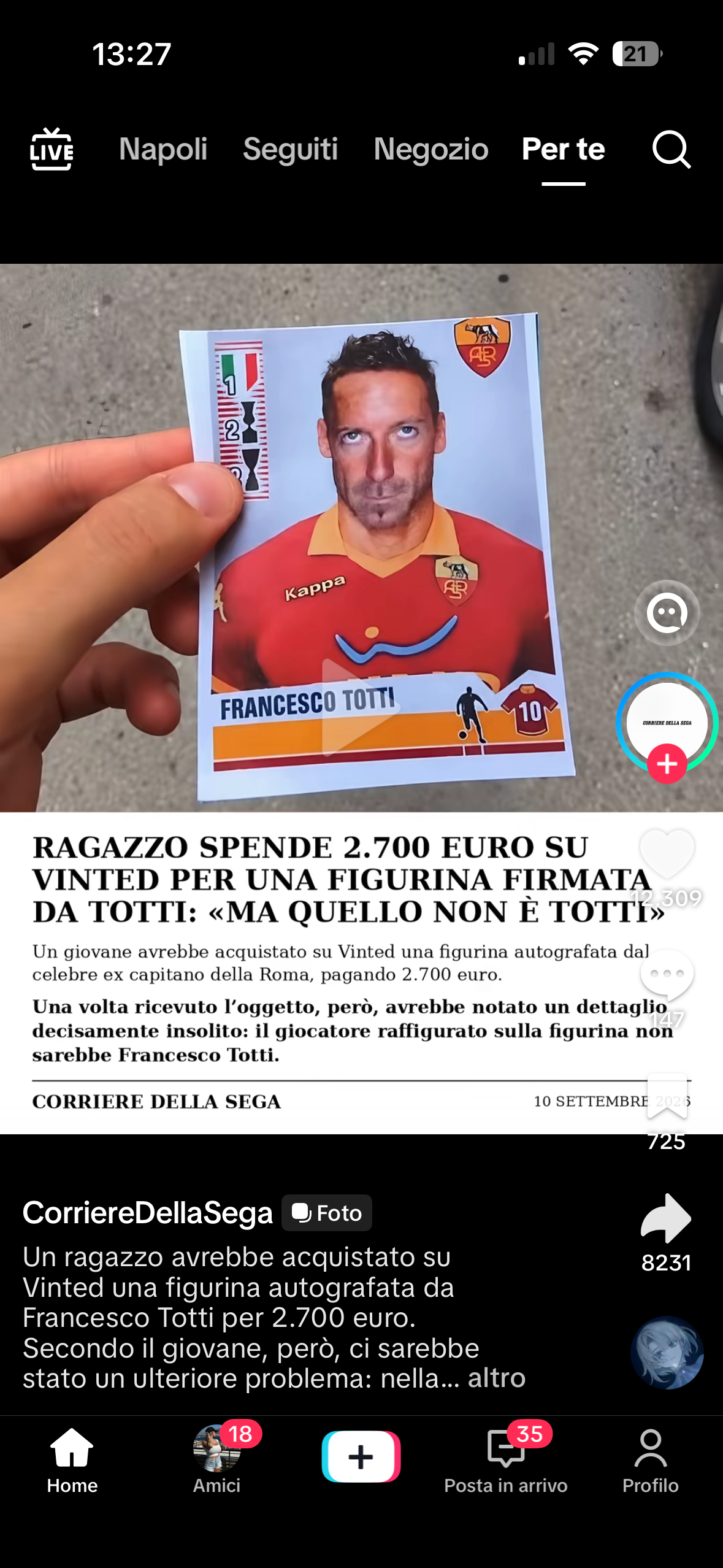 vero o falsa che sia io mi sto a piscia