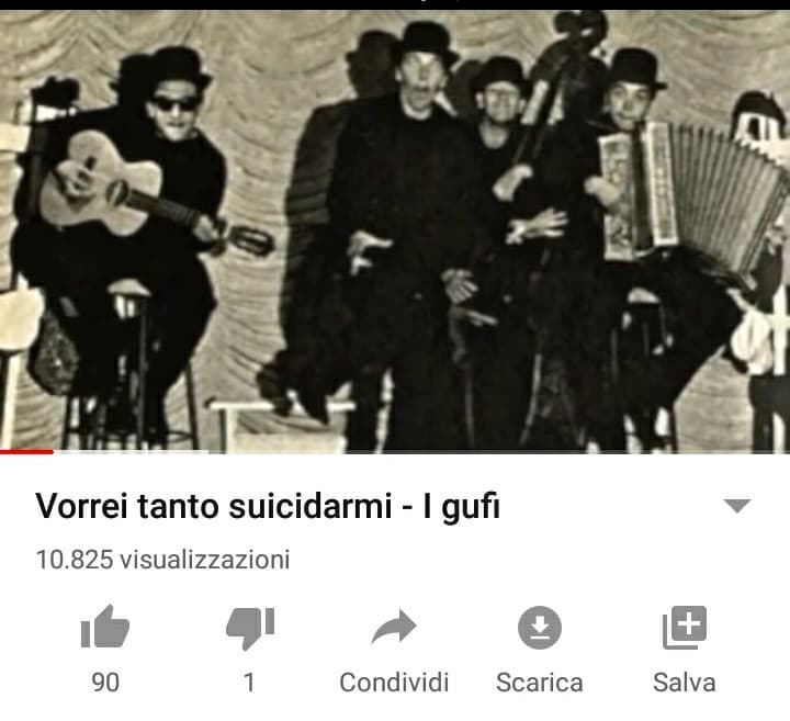 Voilà la mia canzone...