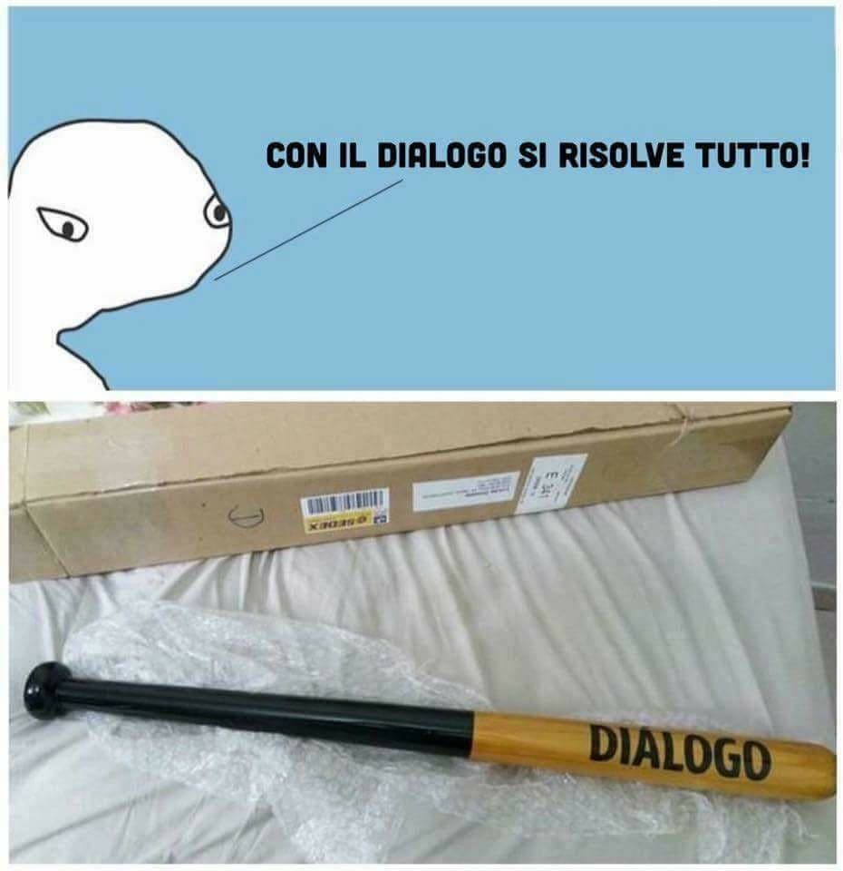 La mia forza é il dialogo 