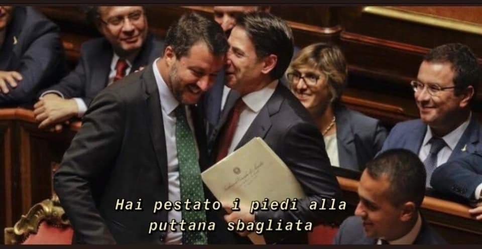 Raga ho visto il discorso di conte e giuro mi sono sburato addosso quando ha battuto il pugno sul tavolo