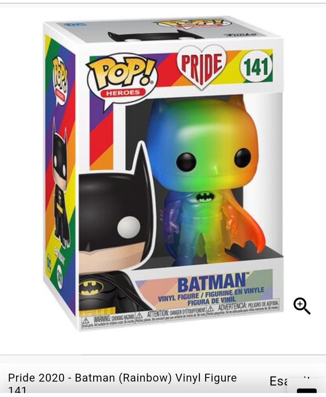 Emh...okay Non vedo ip motivo di fare un batman arcobaleno per il Pride, ma comunque voglio questo coso arcobalenoso ! ??