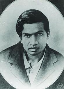 Srinivasa Ramanujan (1887-1920)