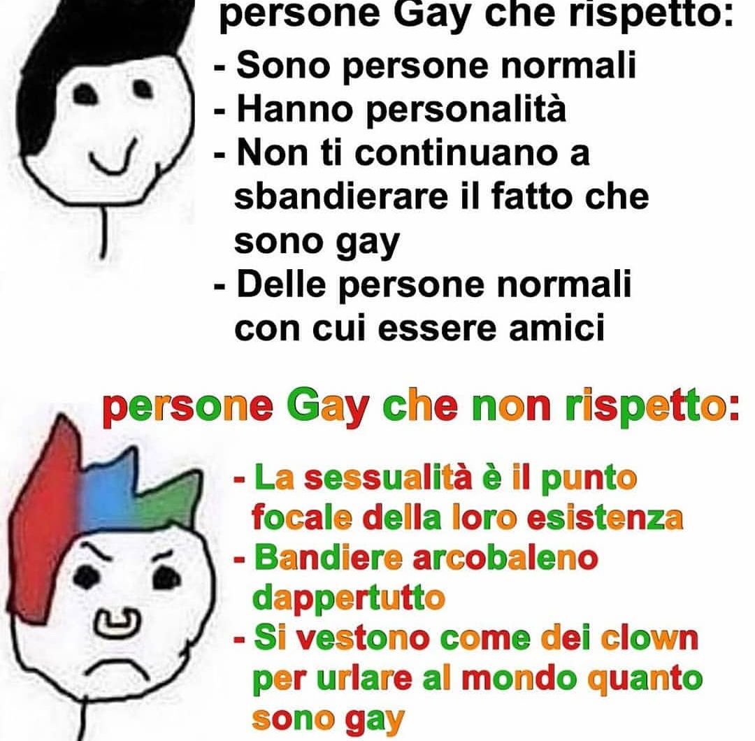 Questo meme deve essere postato ogni 3 mesi per alzare un polverone