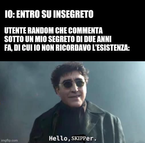 Ho dovuto ripubblicarlo perchè sono stupido e non so manco scrivere bene il mio nick