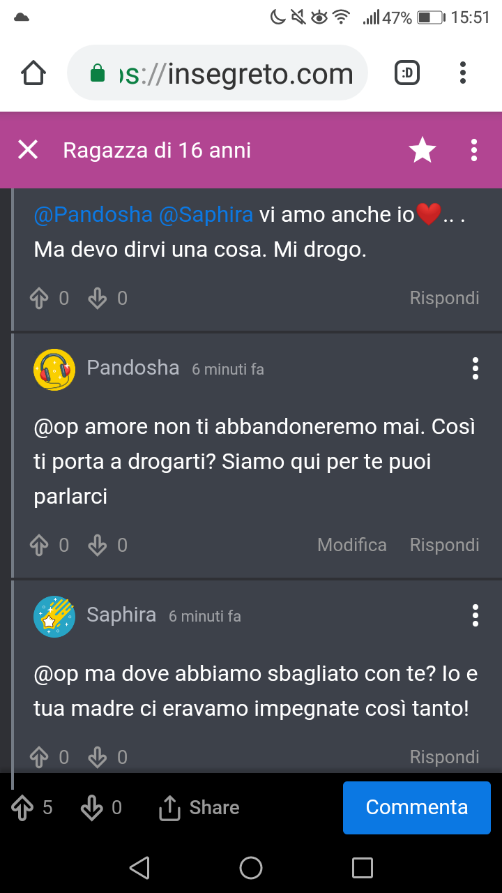 Esistono due tipi di genitori. 