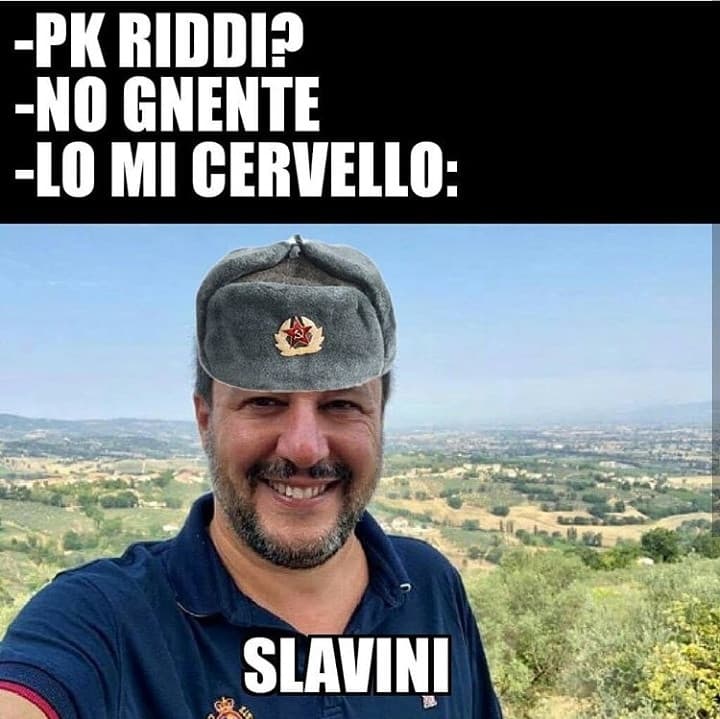 Salvini ti dizzo aaaaa