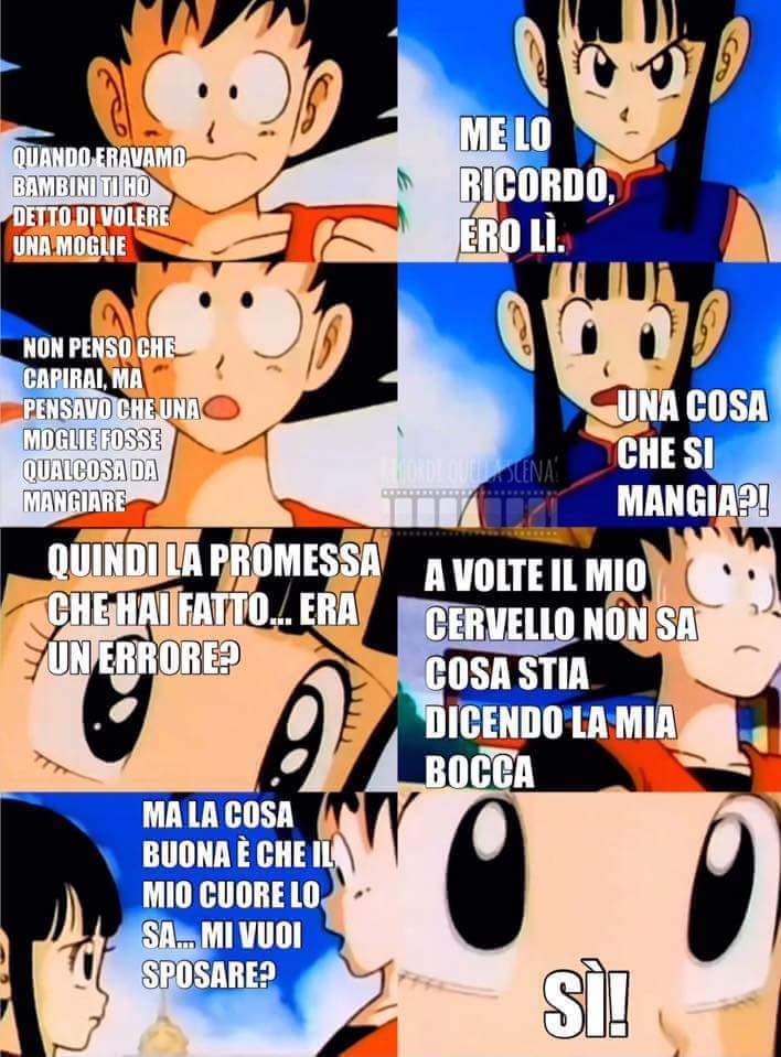 Una delle piú belle scene di Dragon Ball