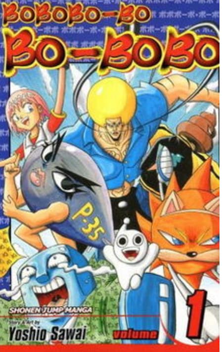 Questo anime si chiama bo-Bobobo-bobobo e il protagonista combatte con la tecnica dei peli nasali... gg giapponesi 