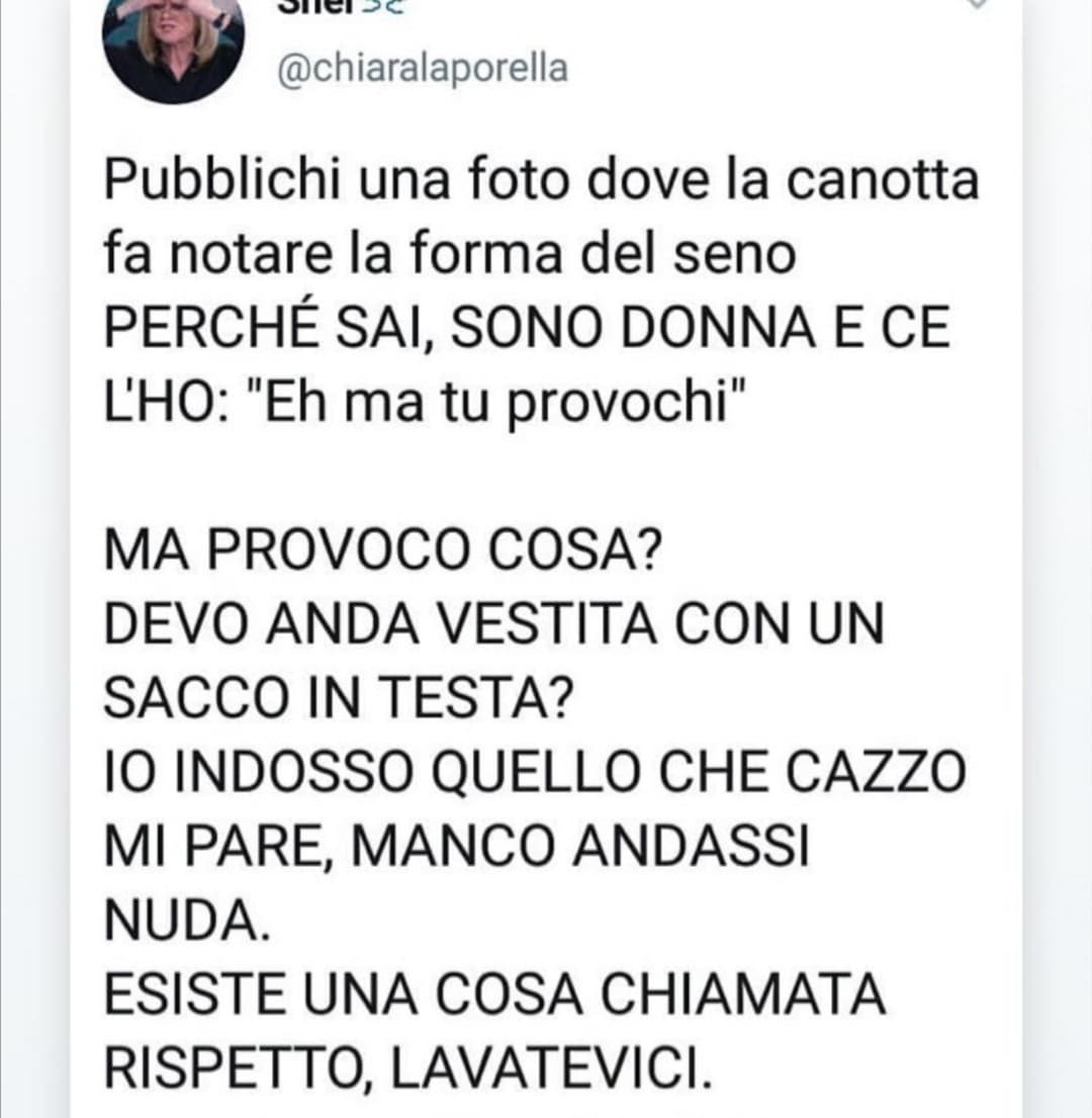 Oggi sono seria