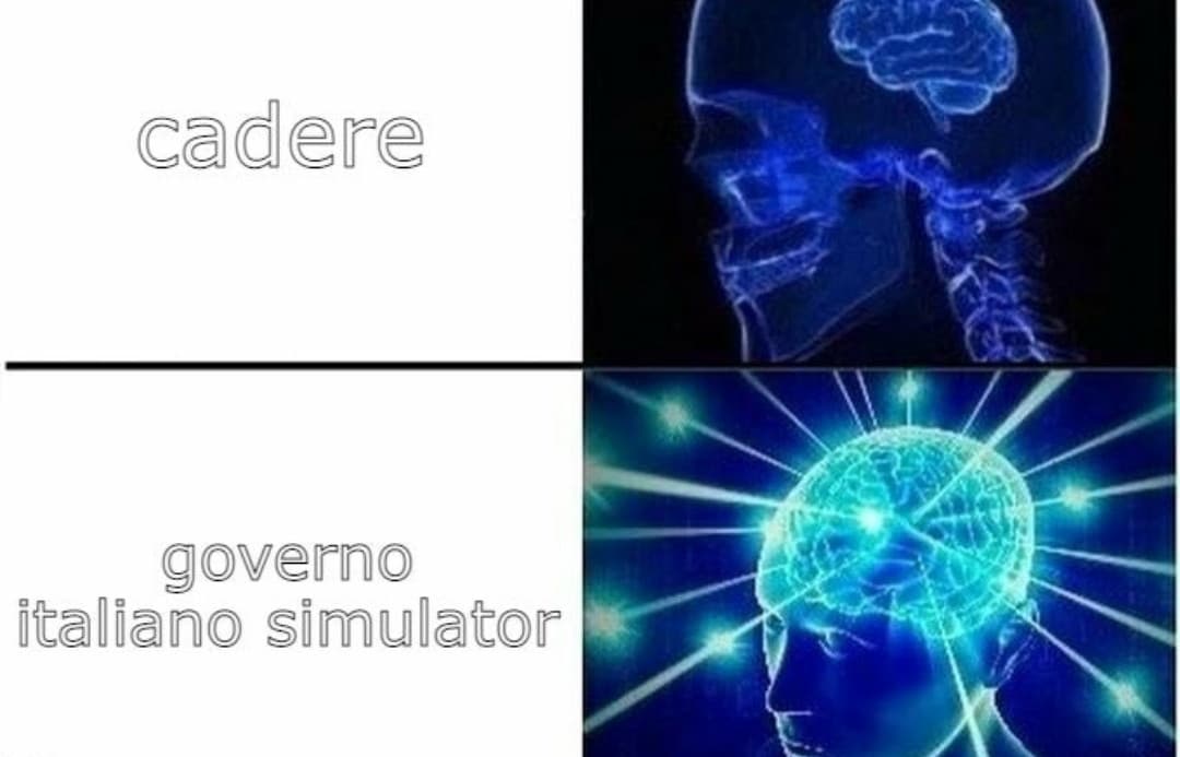 Sono io o qui la gente si è dimezzata.