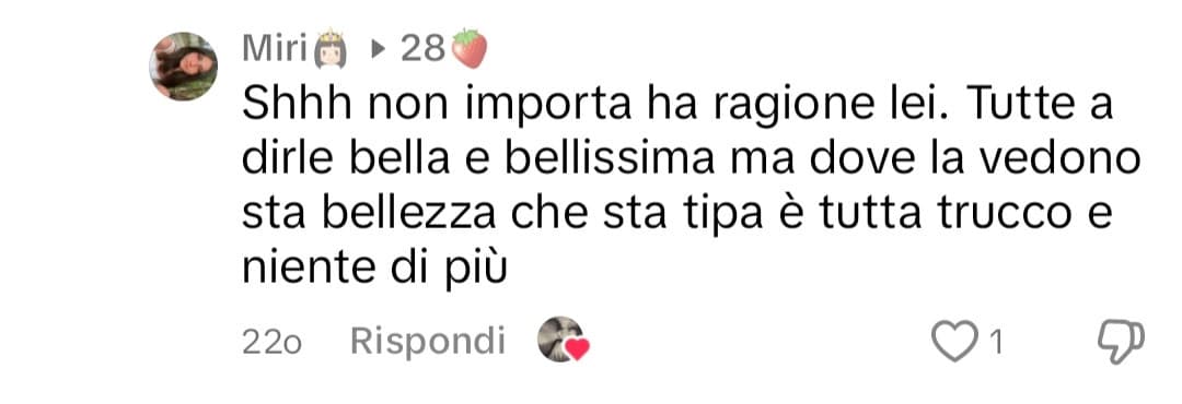 AAA CHE BELLA LA SOLIDARIETÀ FEMMINILEEEEEEE