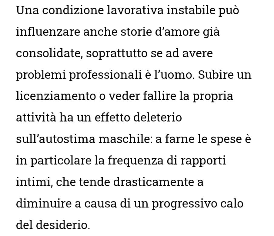 Conosco troppo bene quella sensazione, mio padre era sempre depresso quando vedeva che non andavo più a supplicarlo per una borsetta