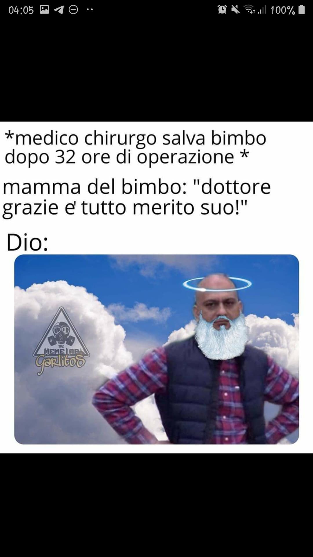 Cioe si sta ribaltando la situazione