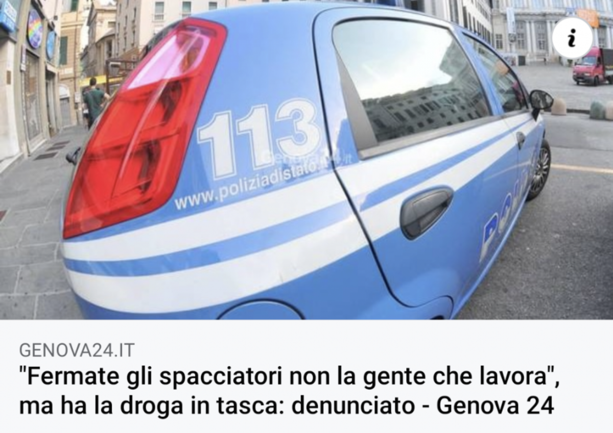 Il vincitore di oggi é lui ?