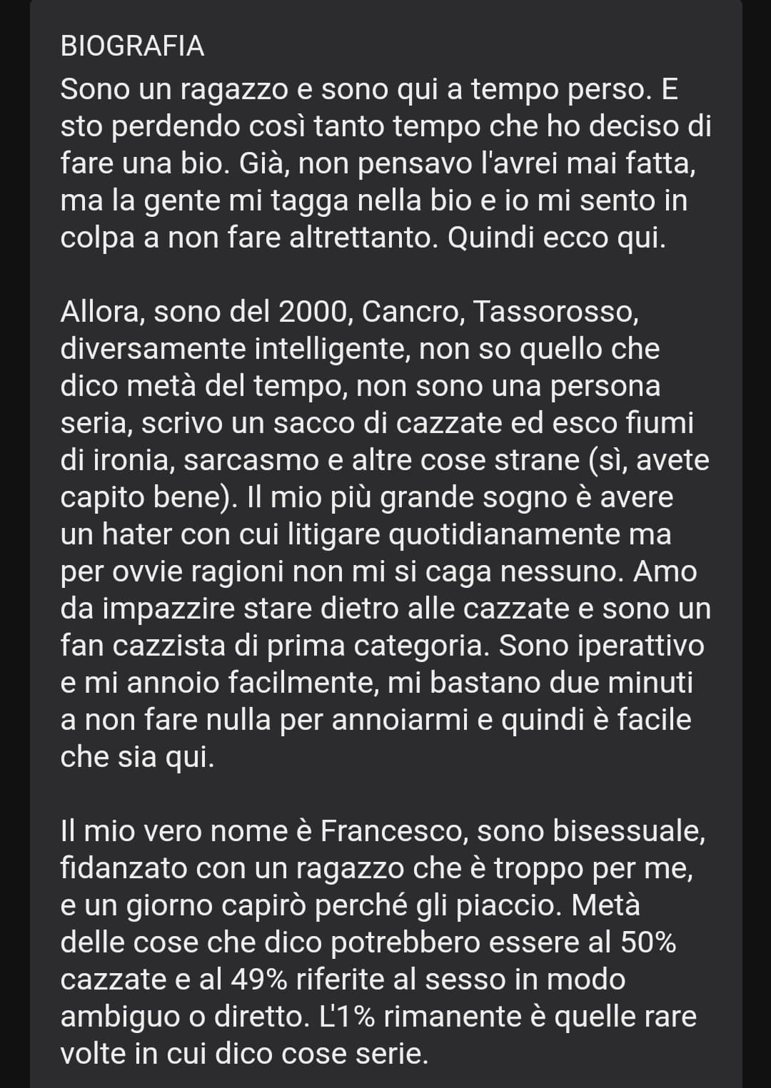 Originale storica biondo per i curiosi