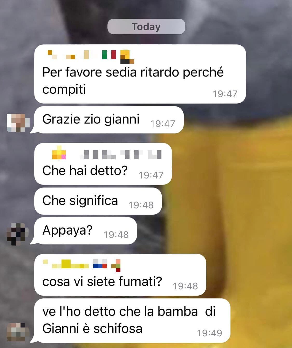 Cosa sta succedendo