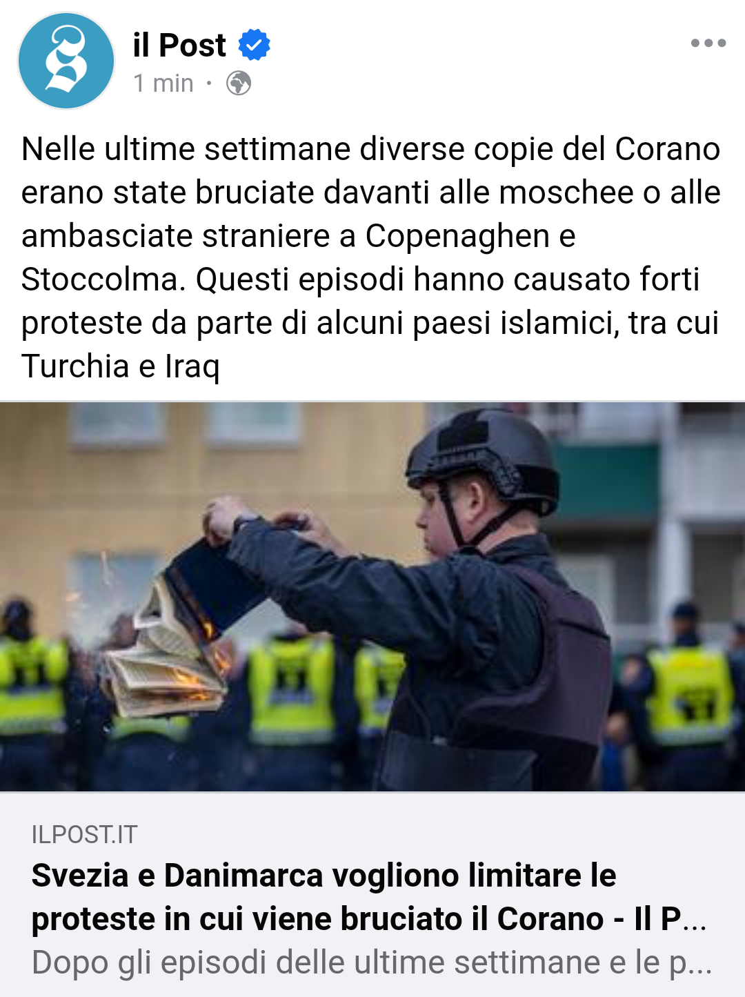 Sono contrario perché sei superiore