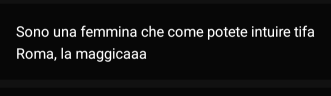 "Sono una femmina" molto credibile 